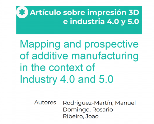 impresión 3D e industria 4.0 y 5.0